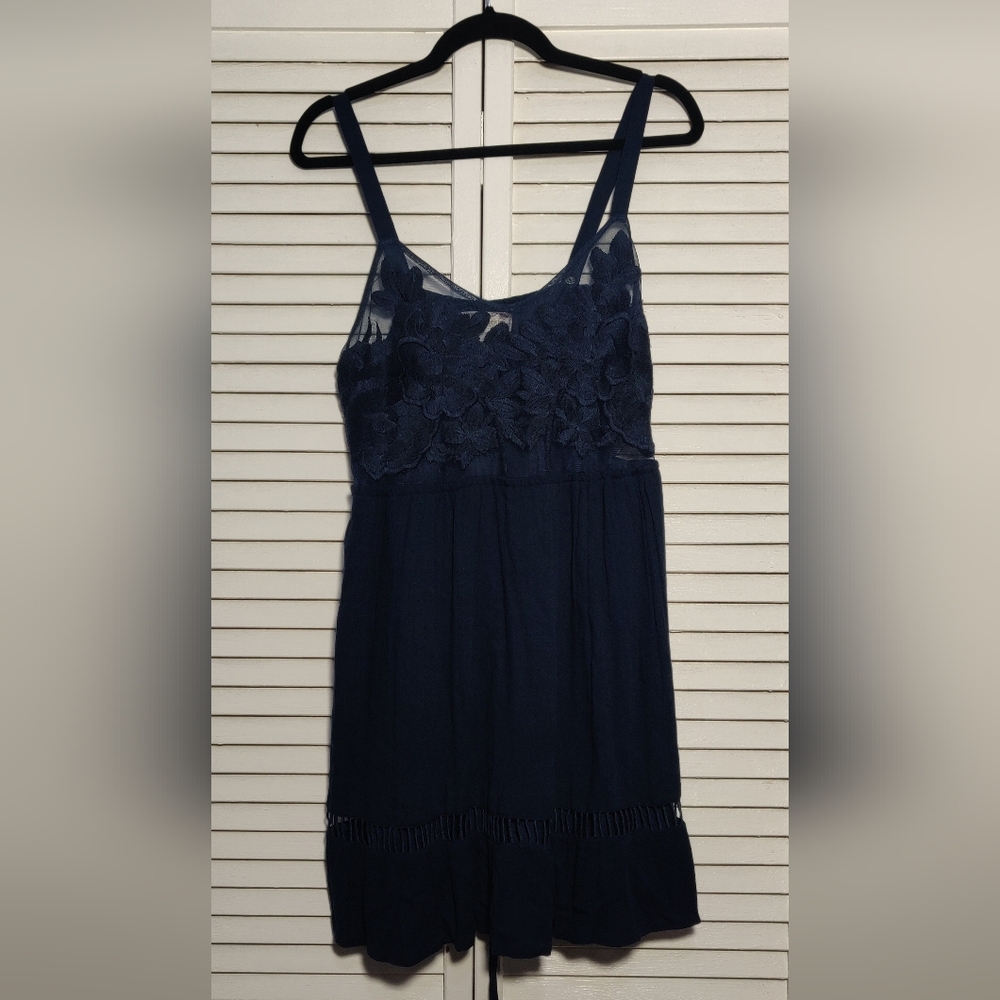 BOG Collection Navy Mini Dress - Picture 3 of 9